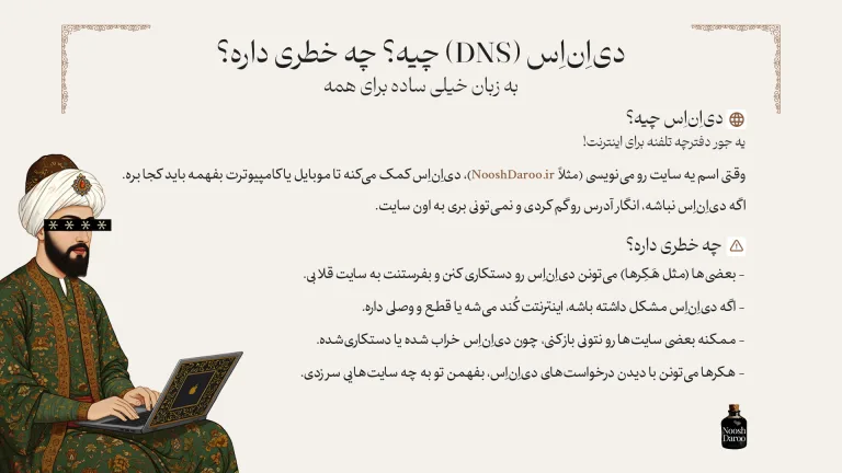 پوستر توضیح دی ان اس
