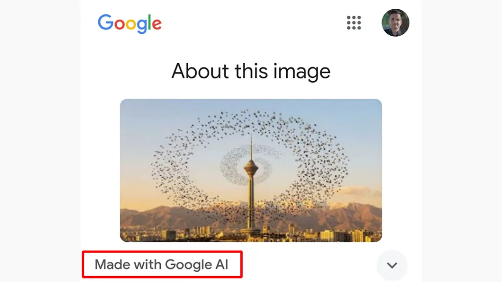 ، قابلیت Circle to Search در گوشی‌های اندروید که کافی است روی عکس انگشت بگذارید، دور سوژه دایره بکشید و از گوگل بپرسید آیا این عکس با هوش مصنوعی ساخته شده یا خیر.
